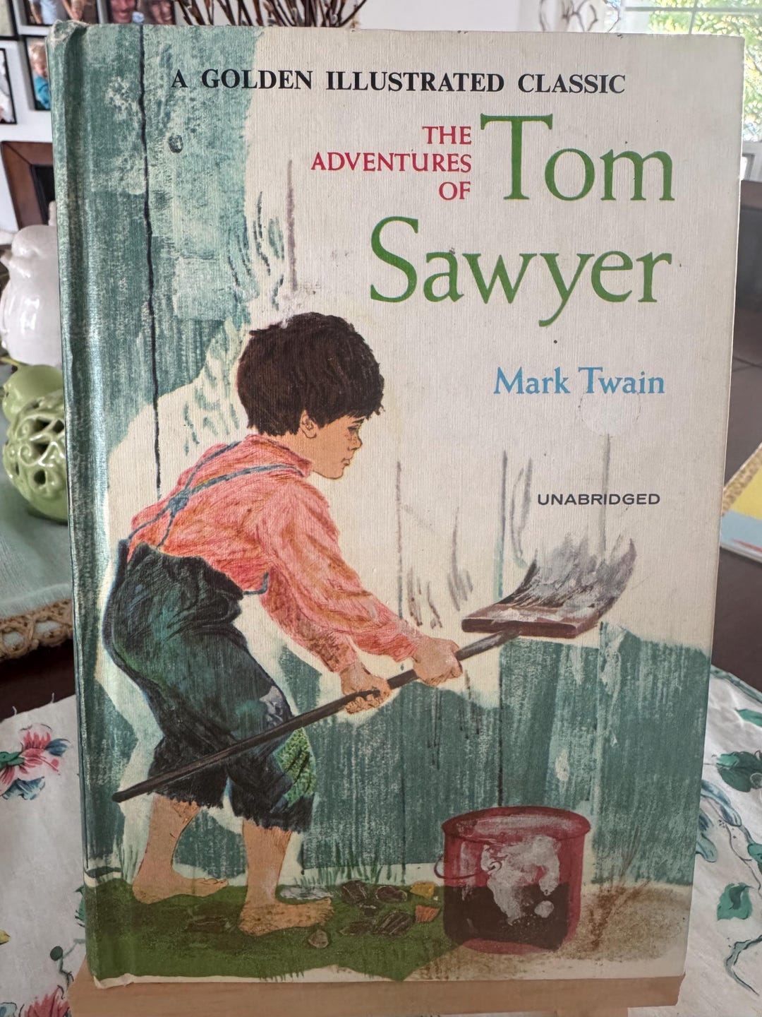 VINTAGE the Adventures of Tom Sawyer by Mark Twain 1965 FREE SHIPPING ...