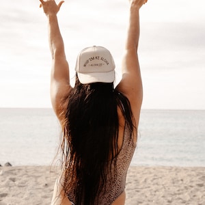 Whip ‘em Ke AlohaTrucker hat by  Aloha 'Oe Designs--women, surfer, trucker hat, aloha, hawaii, hat, ocean, surfer lifestyle, wahine