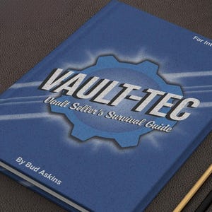 Vault Seller Survival Guide Matte Notebook, New Vegas 150 Pages