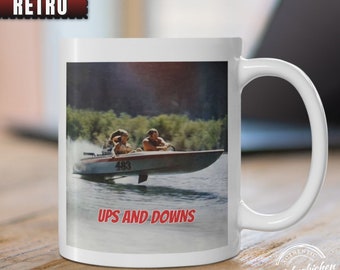 Vintage 19' Chris Craft Super Sport White Ceramic Mug by Retro Boater Vintage 19' Chris Craft Super Sport White Ceramic Mug by Retro Boater