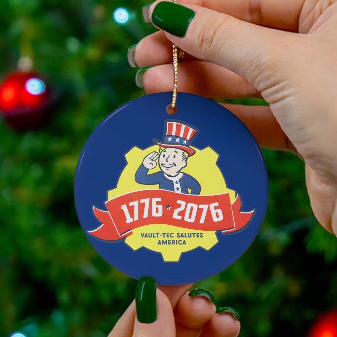 T-shirt Fallout Christmas Vault-Tec - Licence Officielle Jeu Vidéo