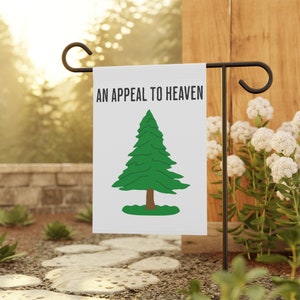 An Appeal To Heaven Flag, Pine Tree Garden Flag, American flag, Appeal to heaven garden decor, Vintage Flag, Patriotic gifts, Gift for him