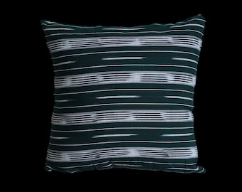 Handwoven Karen Olive Cushion Cover