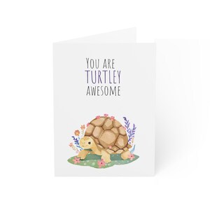 La petite tortue - Tortue tortue Impressionnant cartes de vœux