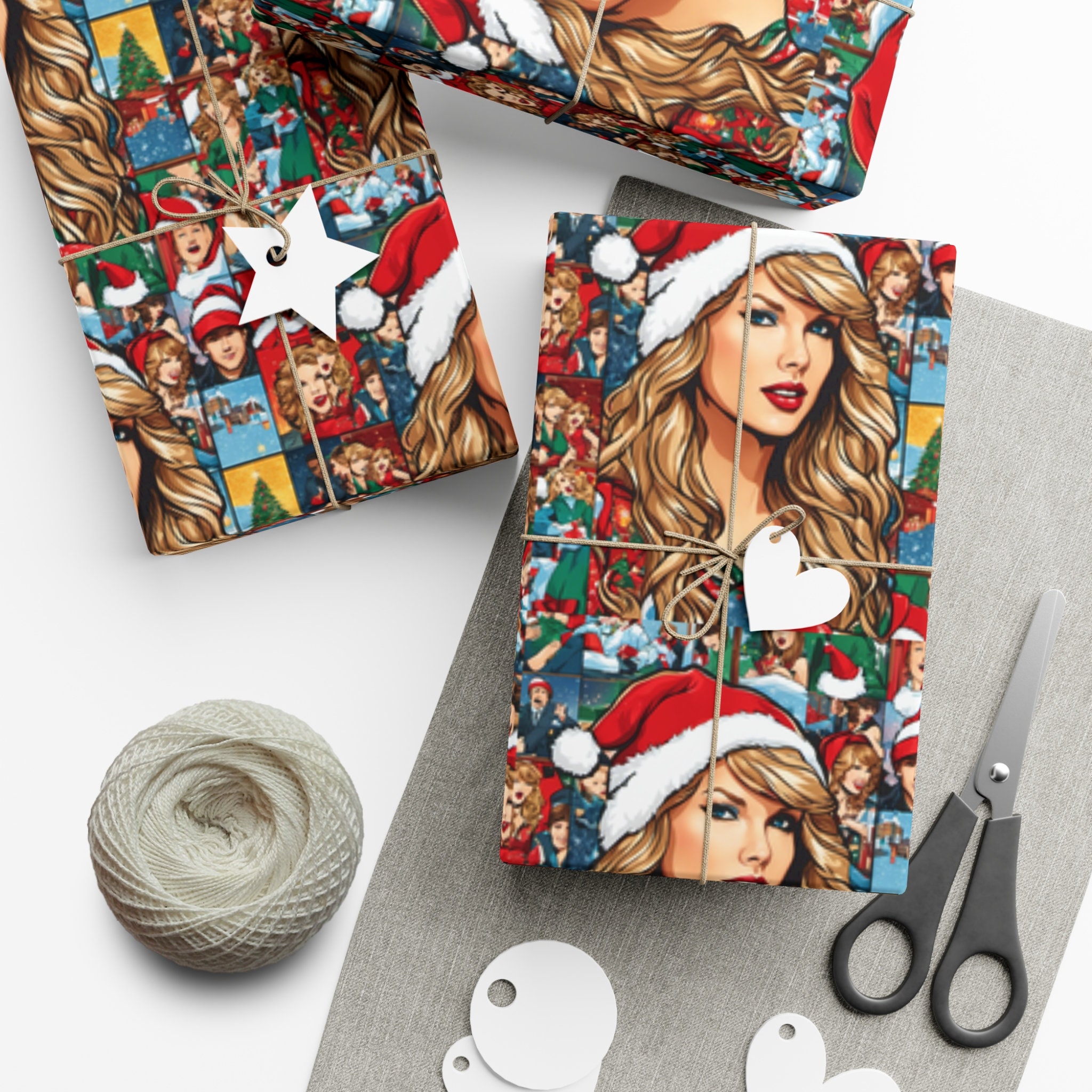 Unique Taylor fans wrapping paper for swift fans gift paper unique idea
