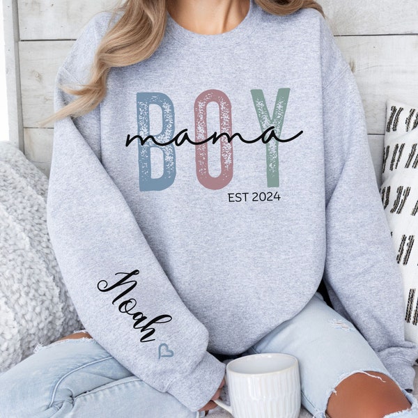 Boy Mom Sweatshirt Etsy