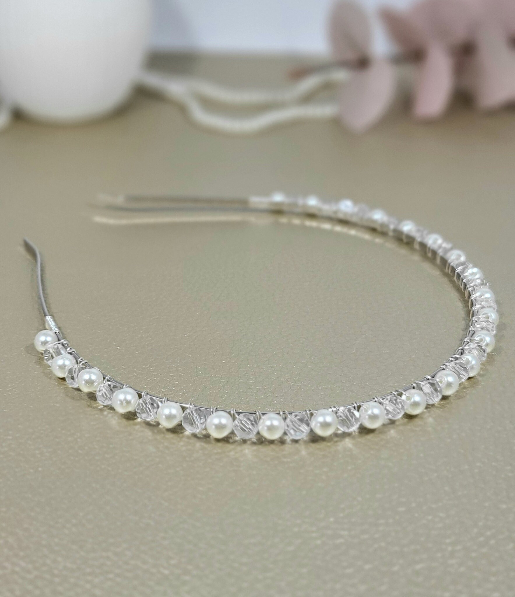 Deniferymakeup Braut-Haarschmuck – Ranke & Tiara Im Roségold, Handgefertigt Für Hochzeit & Vintage-Look