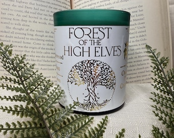Forest of the High Elves Candle: LoTR-Inspired Soy Candle