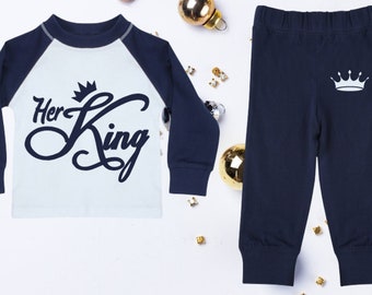 Kinderpyjamas, personalisierte Pyjamas, Kinderkleidung, personalisiertes Pyjama-Set, Weihnachtsgeschenk, personalisiertes Geschenk