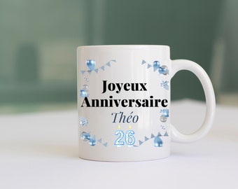 Ein einzigartiges und personalisiertes Geburtstagsgeschenk! Personalisierte Tasse, personalisierte Tasse zum Geburtstag