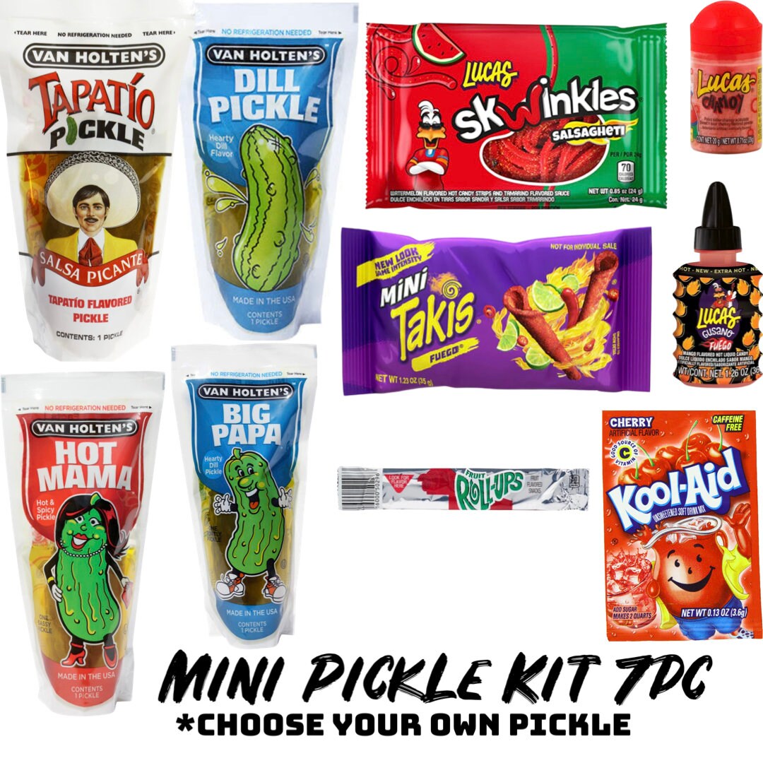 Viral DIY Chamoy Pickle Kit With Takis Include Etsy