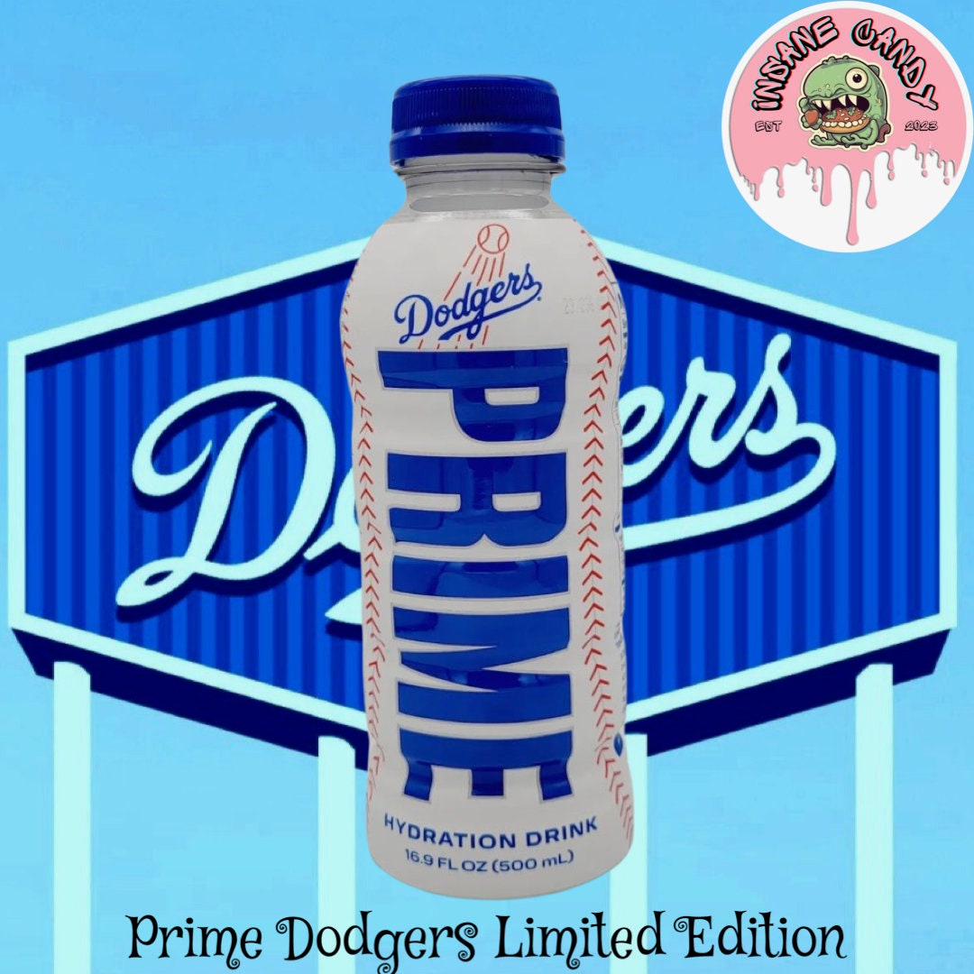 PRIME Hydration LA Dodgers Sports Drink 16.9 Fl Oz - 1 Bottle Lifestyle  YouTu 