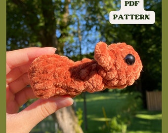 NO-SEW Mini Ameise Häkelanleitung, Ant Amigurumi Anleitung, Insekt Häkelanleitung, Bug Häkelanleitung