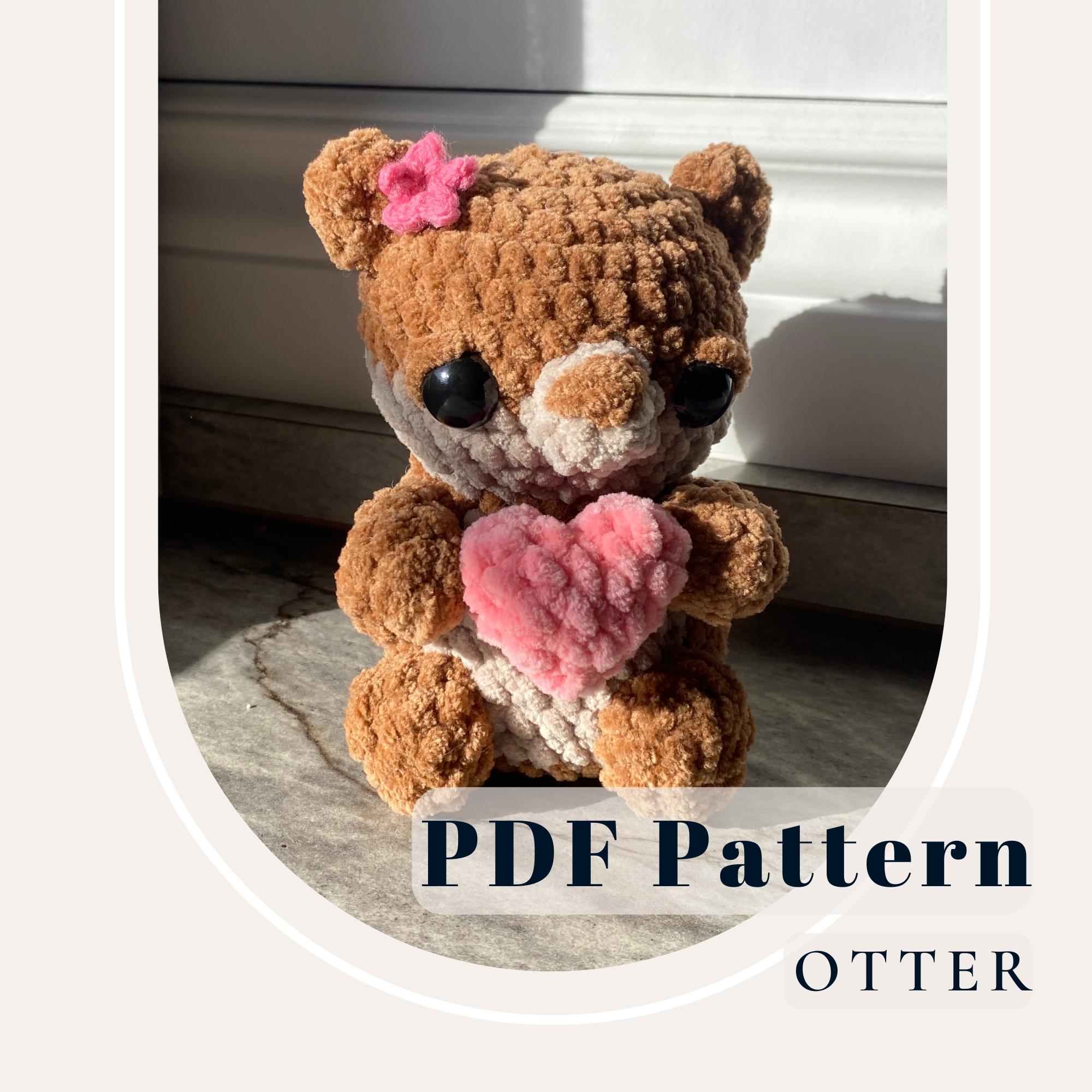 39 Otter Crochet Patterns for Cute Gifts, Nursery Decor, and Pocket-Sized Amigurumi 15 Olivia the Otter Crochet