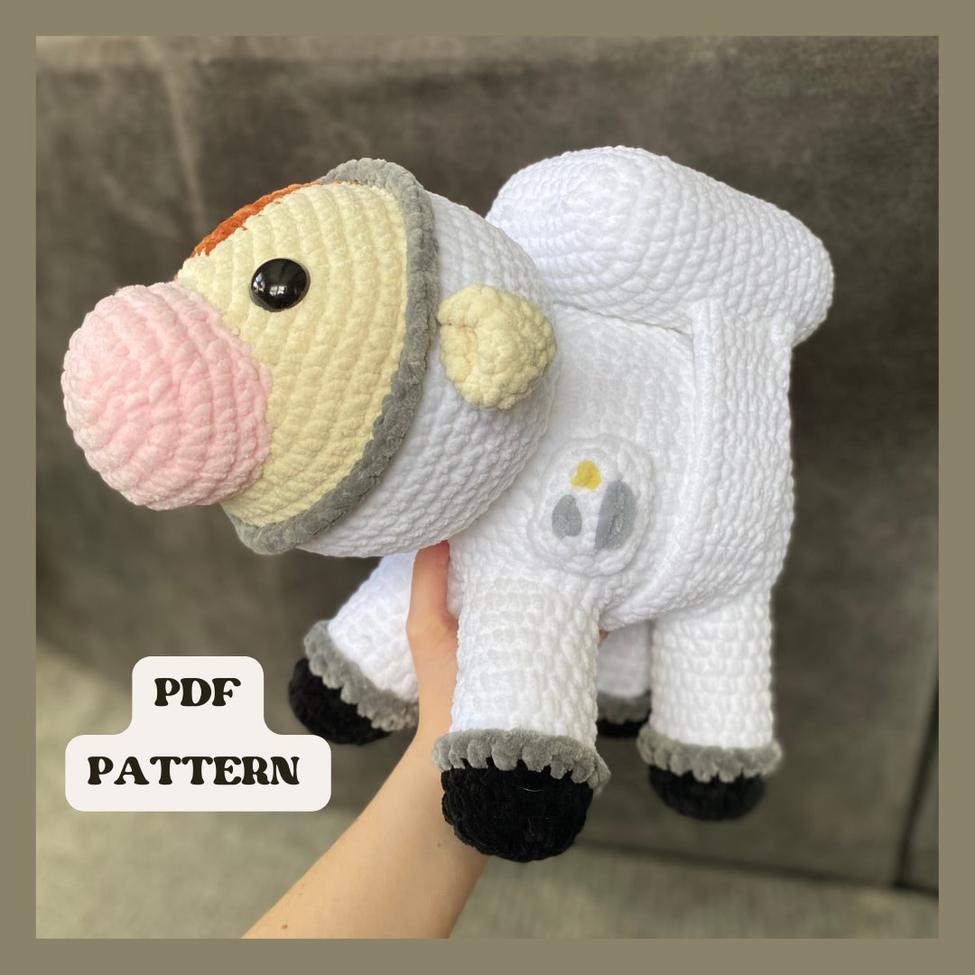39 Cow Crochet Patterns: Unleash Your Creativity with These Adorable Designs! 16 Astronaut Cow Crochet