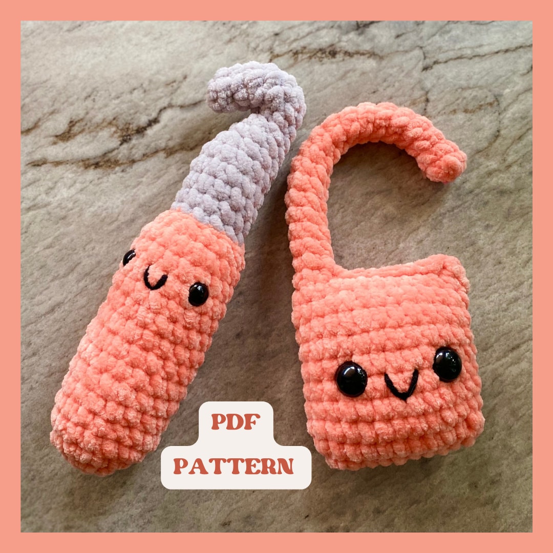 Crochet Hook and Stitch Marker Pattern Set