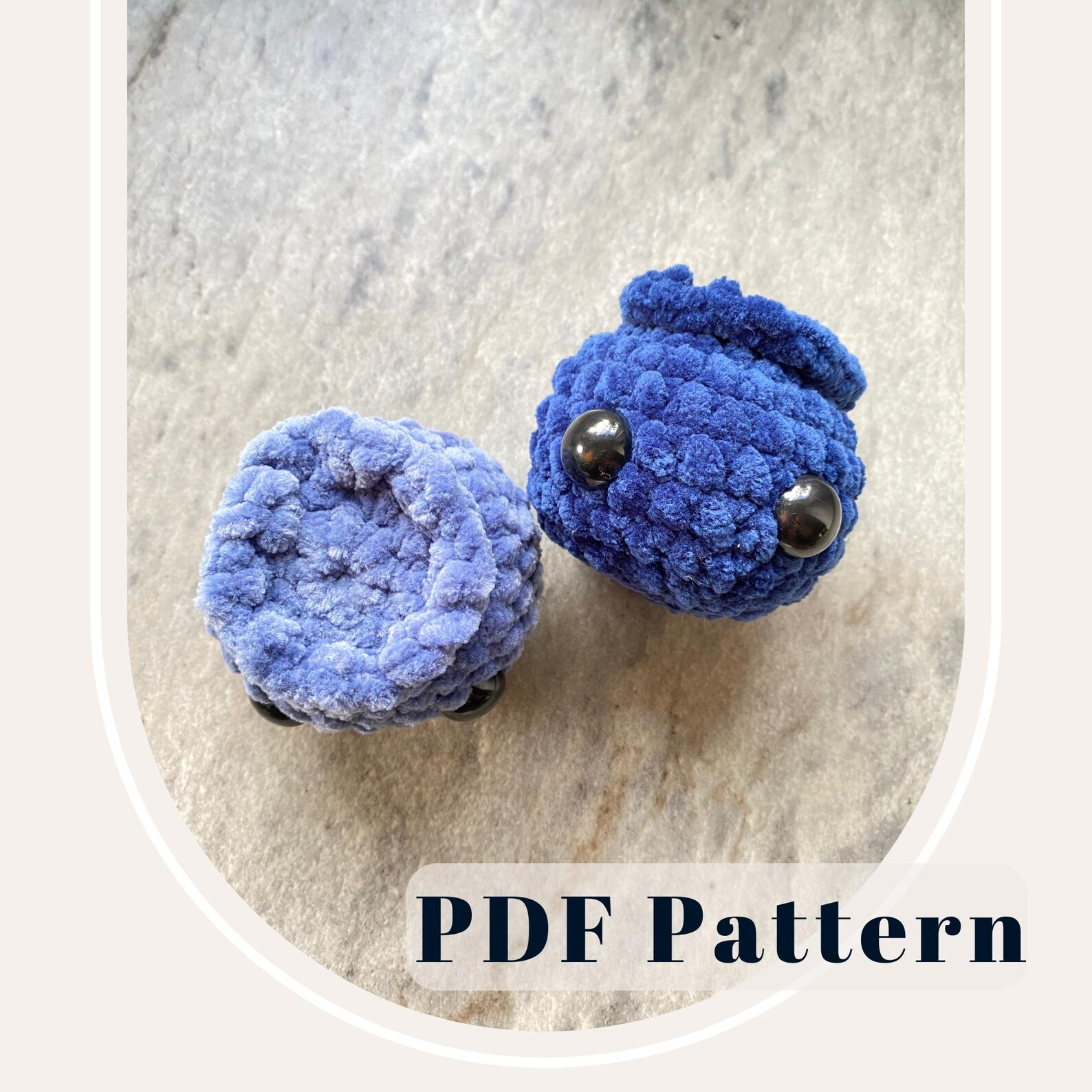 Blueberry Crochet Pattern – Cute Amigurumi Fruit - Food Amigurumi PDF ...
