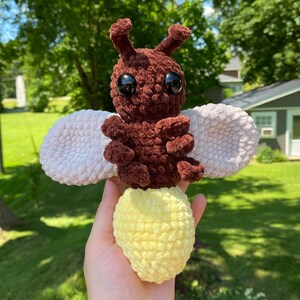 Eldfluga-virkmönster, Eldfluge-amigurumi-mönster, Insektsvirkmönster, Insekt-amigurumi-mönster, Blixt- och insektsvirkmönster bild 2