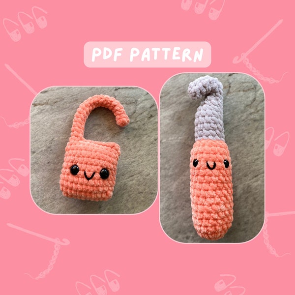 Crochet Hook Pattern, Crochet Pattern, Stitch Marker Crochet Pattern, Amigurumi Pattern, Crochet Supplies Pattern