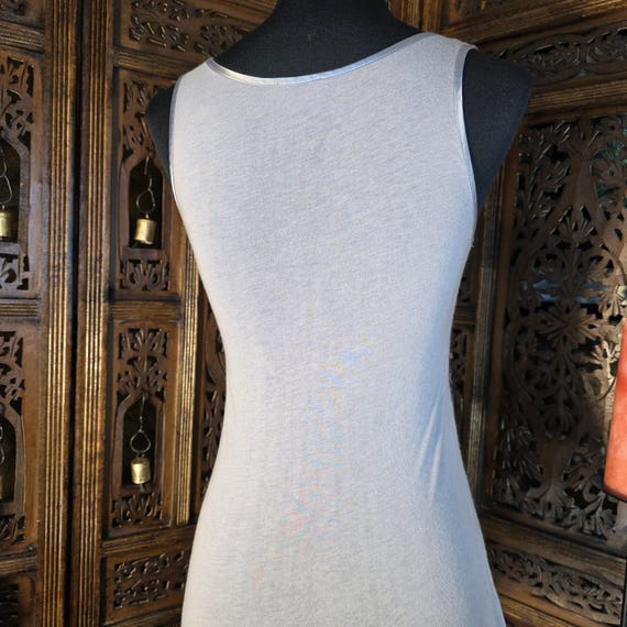 Silver Sequin Top — Express X-Small - image 7