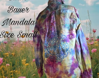 One‑of‑a‑Kind Gothic & Artistic Flannel Collection, Hand‑Painted • Bleach‑Treated • Wearable Art