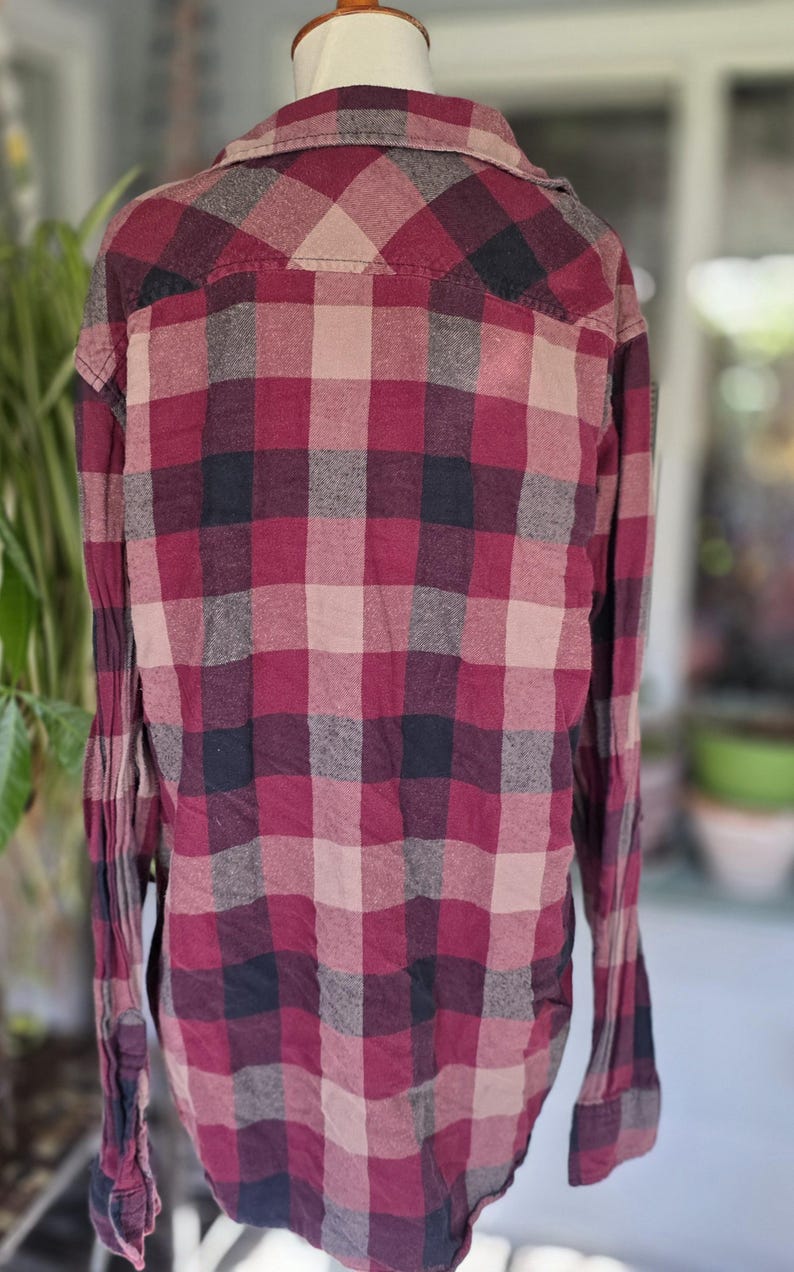 Vintage Red Flannel Shirt Collection image 2