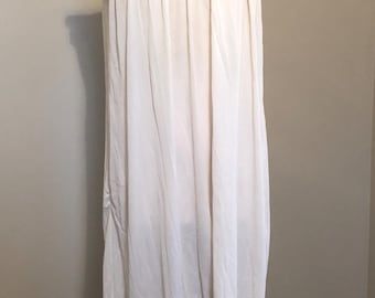Nightgown, Light Beige, Short, Aristocraft, Size Small, Nylon, Made in USA