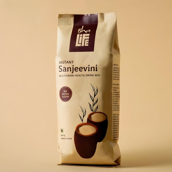 New Instant Sanjeevini Multigrain Health Drink Mix(500 gms). No Added Sugar.