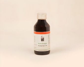 Kesh Arogya Hair oil (100ml). Siddha formulation. Medicated herbal hair oil. Strengthens hair roots.