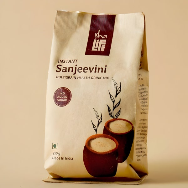 New Instant Sanjeevini Multigrain Health Drink Mix (250 gms). No sugar Added. Traditional recipe.