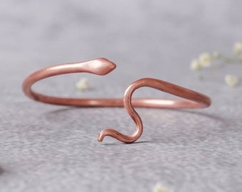 Sarpa Adjustable Copper Cuff