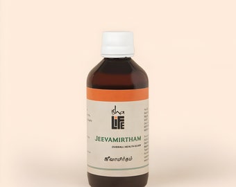 Jeevamirtham (200 ml). Isha’s unique Siddha formulation. Helps boost immunity.