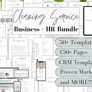 Cleaning Business Templates, Cleaning Business Bundle, Cleaning Service Agreement, Cleaning Service Flyer, Commercial Cleaning Checklist