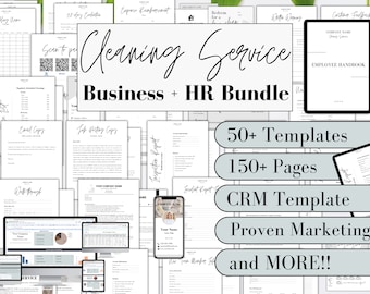 Cleaning Business Templates, Cleaning Business Bundle, Cleaning Service Agreement, Cleaning Service Flyer, Commercial Cleaning Checklist