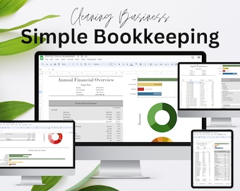 BUSINESS FINANCE TACKER Reinigung Business Templates Buchhaltung Tabelle Reinigung Business Forms Small Business Buchhaltung
