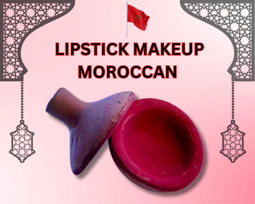 Aker Fassi Natural Lipstick Makeup Moroccan for Lip and Cheek Etsy