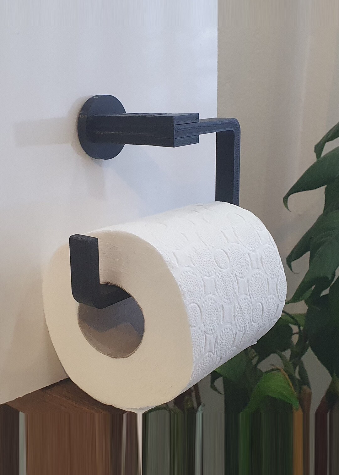 Black Toilet Holder Etsy