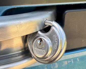 Drilling template for sliding door lock on Fiat Ducato, Citroen Jumper, Peugeot Boxer van