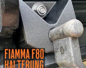 Fiamma F80 support leg bracket made of highly stable PA-CF, 2-piece replacement set (left and right). Replacement part significantly more stable than the original part.