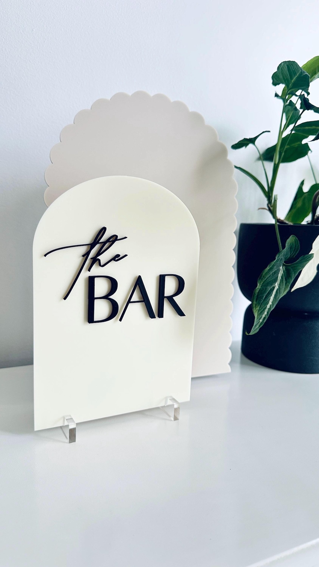 Custom 3D Printed Letters - the Bar, Event Signage - Etsy Australia