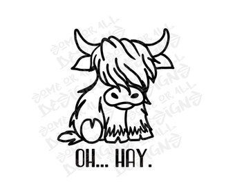 Oh Hay Cow PNG