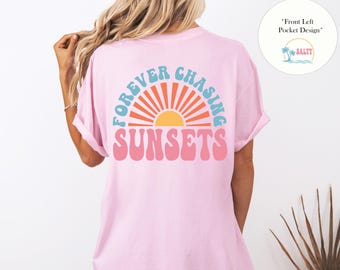 Sunshine & Sunsets Beach Tshirts