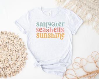 Saltwater, SeaShells, Sunshine Tshirt