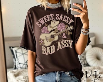 Sweet Sassy Western Design PNG | Wild West PNG | Western Shirt Design | Boho Design PNG