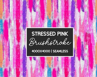Colorful Distressed  Brushstroke Seamless Pattern Design PNG | Brushstroke Paper | Sublimation Designs | Brush Stroke PNG