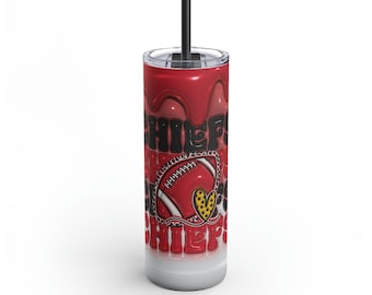 Chiefs Football Tumbler, Kansas City, 20oz Stainless Steel