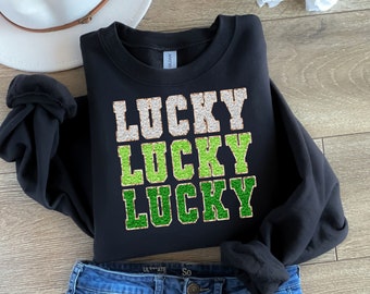 Suerte, día de San Patricio, st. Camisa del día de San Patricio, suéter del día de San Patricio, sudadera del día de San Patricio,