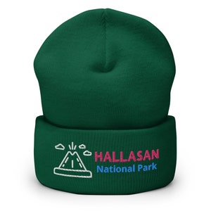 Hallasan National Park Beanie (Jeju Island, Korea)