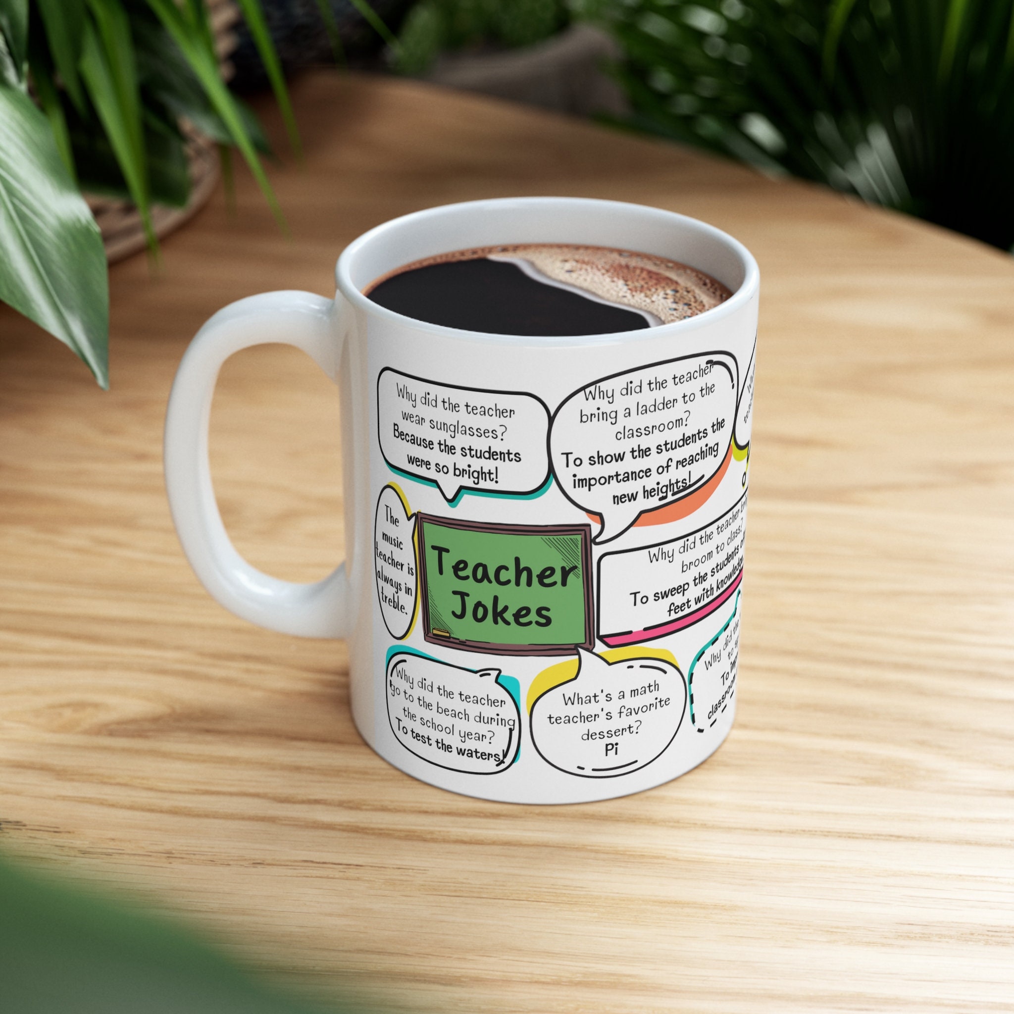 Teacher Gift Mug, Teacher Jokes Mug, Gift For Teacher, 11oz Teacher Mug,  Teacher Appreciation Mug, Thank You Gift For Teacher, Funny Teacher, image size:2048x2048