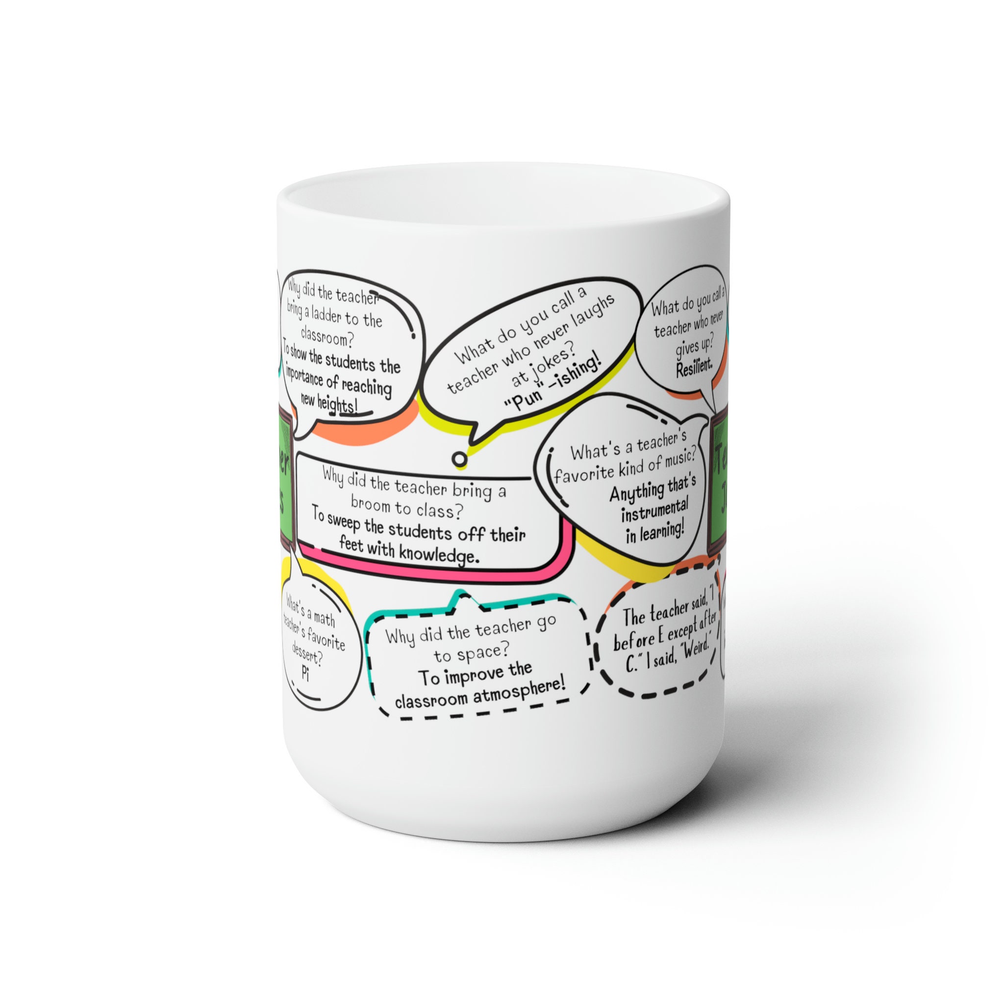 Teacher Gift Mug, Teacher Jokes Mug, Gift For Teacher, 11oz Teacher Mug,  Teacher Appreciation Mug, Thank You Gift For Teacher, Funny Teacher, image size:2048x2048